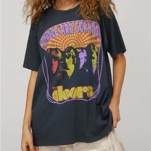 THE DOORS WHEN YOU'RE STRANGE MERCH TEE